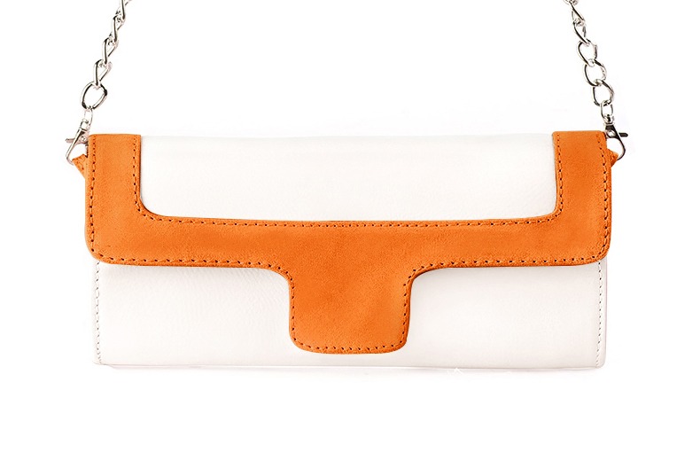 orange abricot dress clutch for women - Florence KOOIJMAN